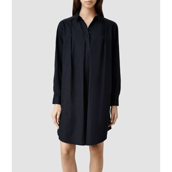 AllSaints Lana Shirt Dress - Picture 2 of 5